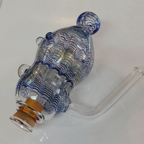 Sky Glass Wrap n Rake Ashcatcher - Blue