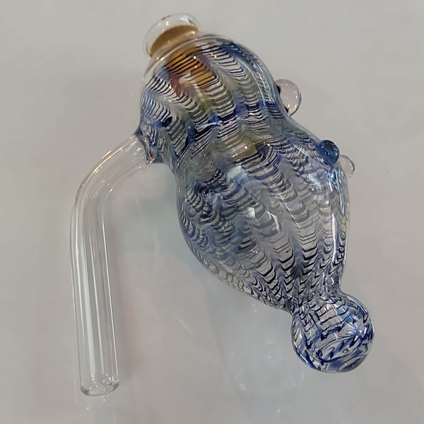 Sky Glass Wrap n Rake Ashcatcher - Blue