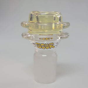 SOUR GLASS BOWL - FUMED