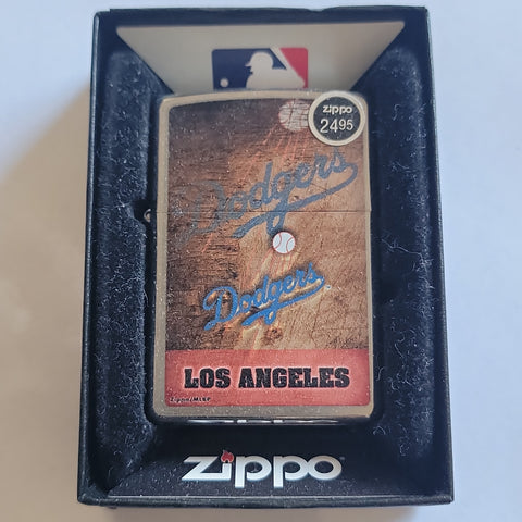 Zippo Lighter - Los Angeles Dodgers