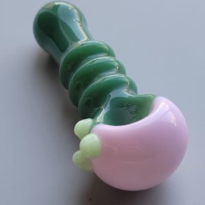 GREEN with SLIME HEAD HAND PIPE