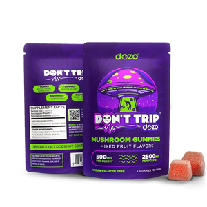 DOZO DON’T TRIP MUSHROOM GUMMIES 2500 MG