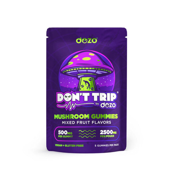 DOZO DON’T TRIP MUSHROOM GUMMIES 2500 MG