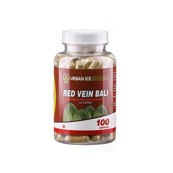 Urban Ice Organics - Red Vein Bali 100ct